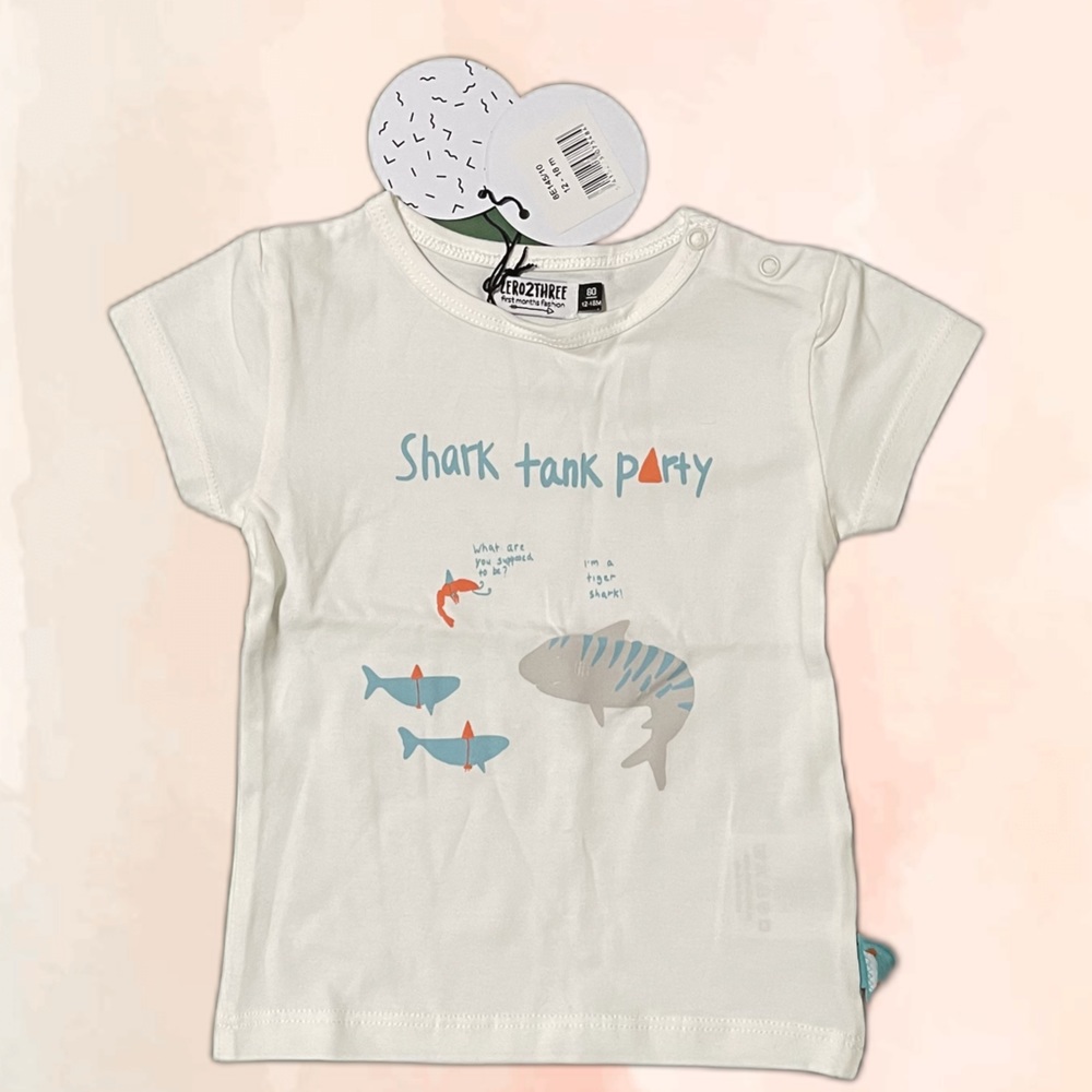 Zero2Three Boys Tee - Size 12-18 months NWT